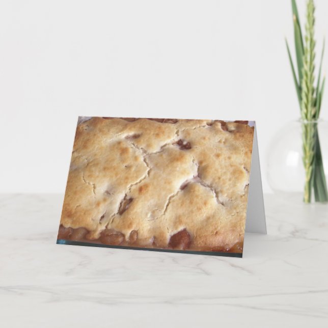 Recept på fruktcobbler kort (Framsida)