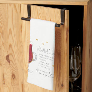 Recept på Glögg Julcocktail Kökshandduk