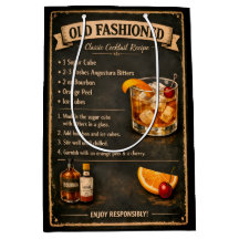 Recept på Old Fashioned Cocktail i Vintage Stil