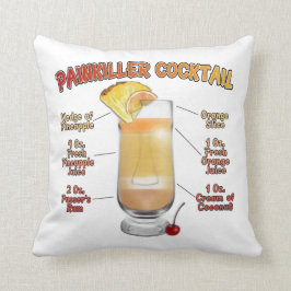 Recept på PAINKILLER Cocktail Konst   Kudde