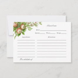 recept på vattenfärgsäpplen tack kort