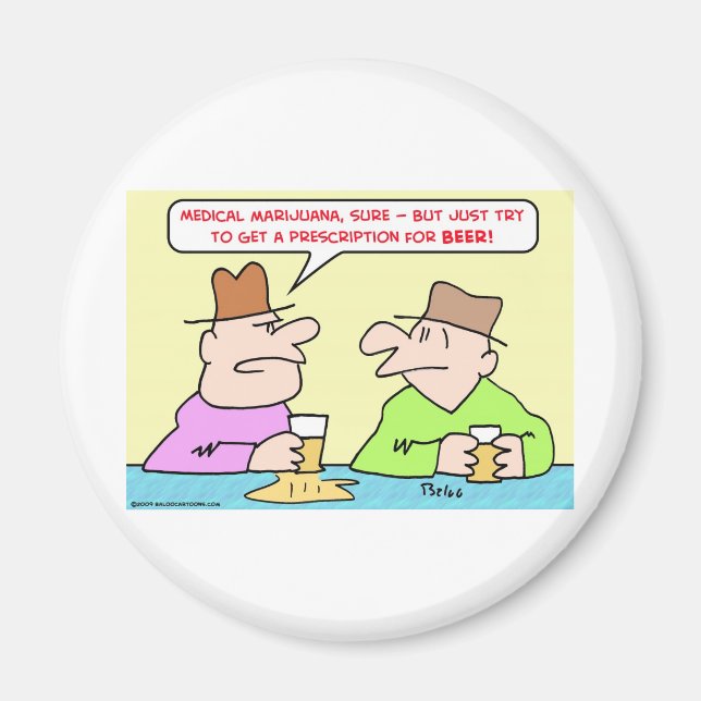 Receptbelagt läkemedel magnet (Framsidan)