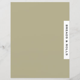 Receptdelare | Bröd & Bullar | Salvia Svart Vitt