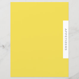 Receptdelare | Förrätter | Enkel Gul