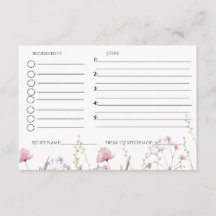 Receptförfrågan för bröllopsfest med vilda blommor