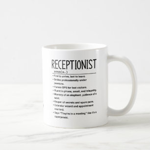Receptionist Kaffemugg