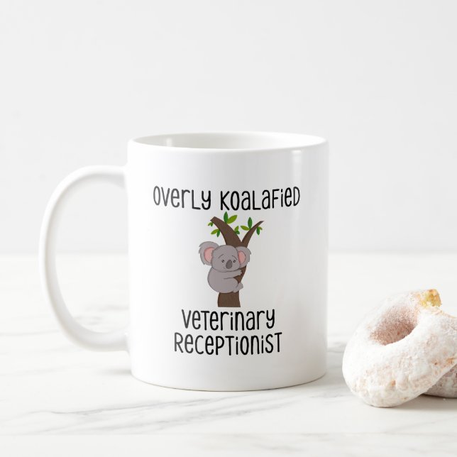 Receptionist Vet Office Assistant Kaffemugg (Med munk)