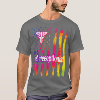Receptionist vet Receptionist Secretary T Shirt