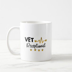 Receptionist Veterinär Kaffemugg
