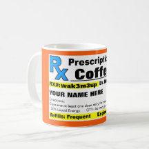 Receptkaffemugg