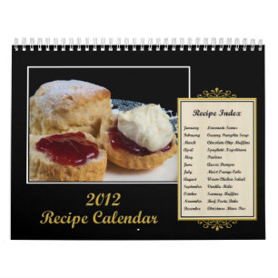 Receptkalender 2012 kalender