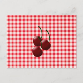 Receptkort för Cherry Bunch Vykort