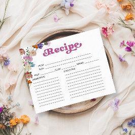 Receptkort för Möhippa av jodroscalligrafi