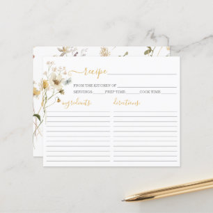 Receptkort för Wildblomme Vår Möhippa