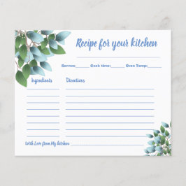 Receptkortets Möhippa Eucalyptus Flygblad