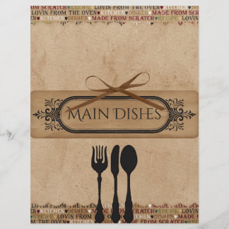 Receptseparator gjorda från grunden