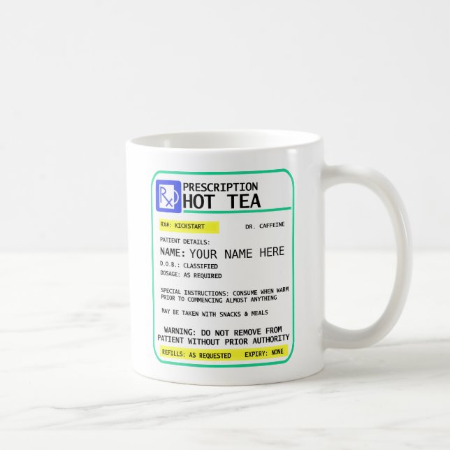ReceptTeamugg, rolig mugg (Höger)