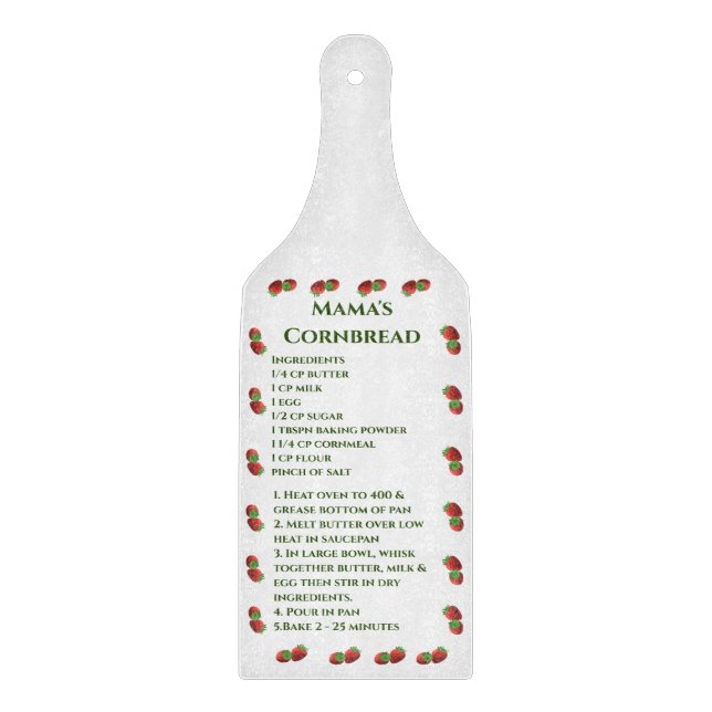 Recie av potatisjordgubbar (Framsidan)