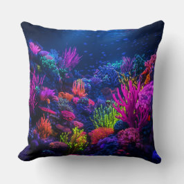 Récif corallien néon bioluminescent 🌟 kudde