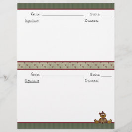 Recipe Bok Stationery II