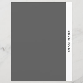 Recipe Divider | Drycker | Grått & vit