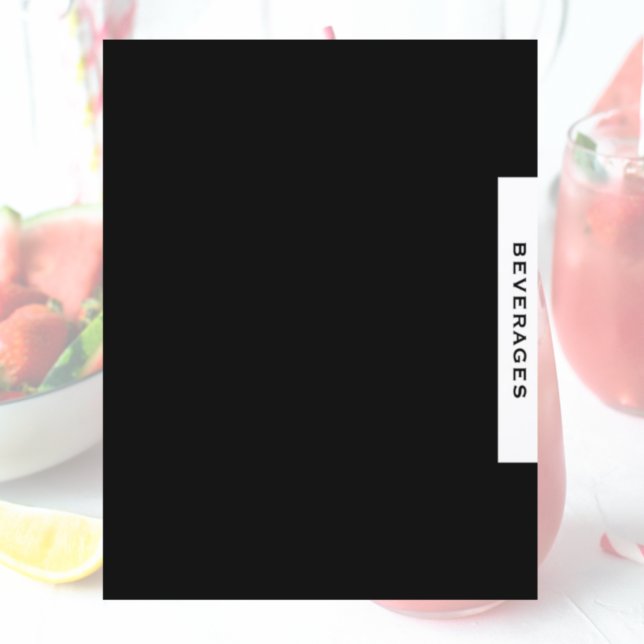 Recipe Divider | Drycker | Svartvitt (Skapare uppladdad)