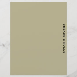 Recipe Divider | Försäljning och svart | Bläder oc