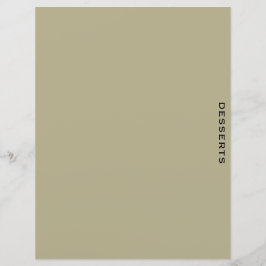 Recipe Divider | Försäljning och svart | Desserter