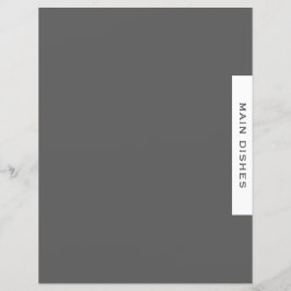 Recipe Divider | Huvudmåltider | Enkel Grått och v