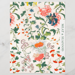 Recipe Divider Kött och skaldjur Blommigt av S