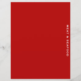 Recipe Divider | Kött och skaldjur | Enkel röd