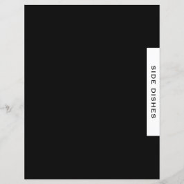 Recipe Divider | Siddagar | Svartvitt