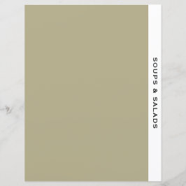 Recipe Divider | Soppa och säljare | Sage Black Wh