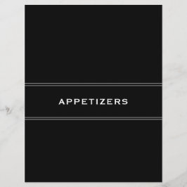 Recipe Divider | Svartvitt | Appetizers