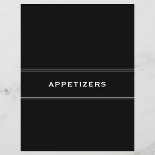 Recipe Divider   Svartvitt   Appetizers