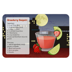 Recipe från jordgubbsodling magnet
