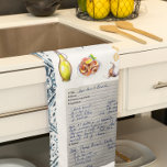Recipe Heirloom Tea Towels Kökshandduk<br><div class="desc">För en unik gåva bakar du en sats av höger från ett av mormas uppskattade recept, och gåva tillsammans med en tehandduk av arvskarven som är tryckt med samma recept. Vänd handskrivna recept från mor eller mormor eller moster till vackra och sentimentala tehanddukar för daglig använda. Det är enkelt att...</div>