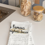 Recipe Heirloom Tea Towels Kökshandduk<br><div class="desc">För en unik gåva bakar du en sats av höger från ett av mormas uppskattade recept, och gåva tillsammans med en tehandduk av arvskarven som är tryckt med samma recept. Vänd handskrivna recept från mor eller mormor eller moster till vackra och sentimentala tehanddukar för daglig använda. Det är enkelt att...</div>