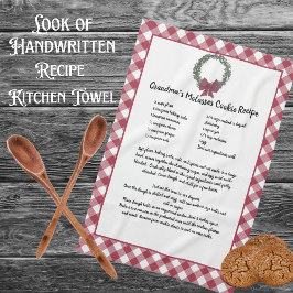 Recipe Keepsakejul-Grönten Red Play Cookies Kökshandduk