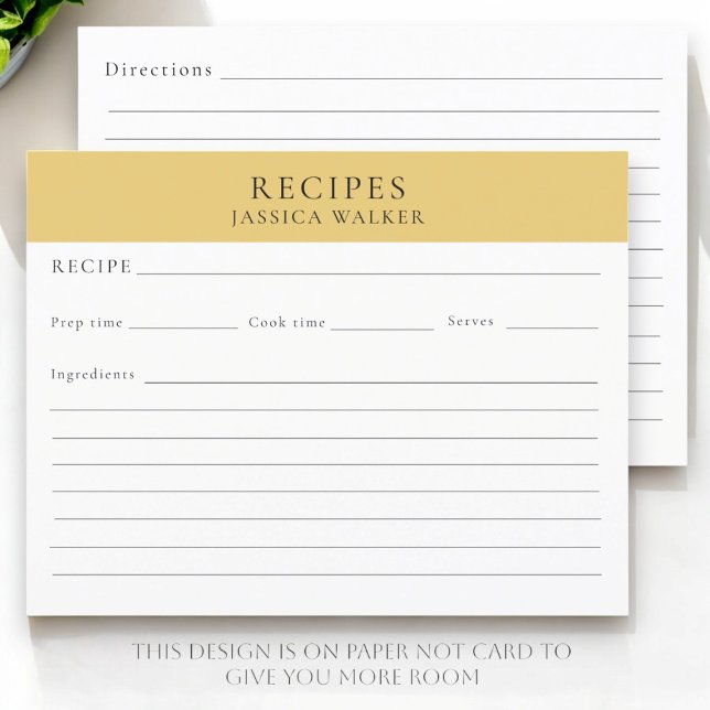 Recipe lakan modern enkel elegant (recipe sheet modern and simple design )