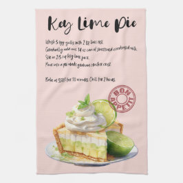 Recipe nyckel Lime Paj Kökshandduk