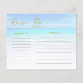 Recipe Ocean Beach Sea Blue