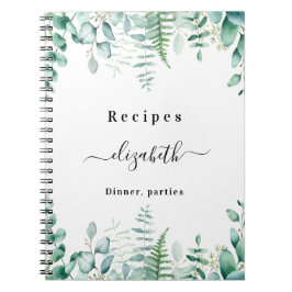 Recipes eucalyptus grönmoja woodland namn anteckningsbok
