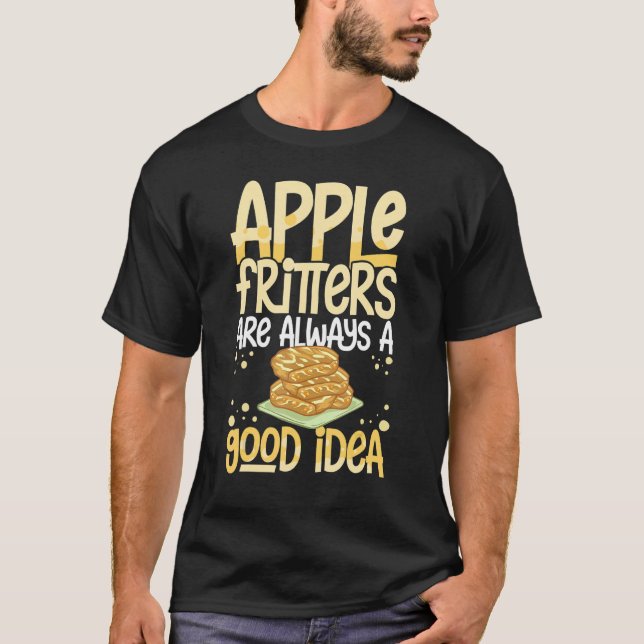 Recipes från Apple Fritter Donuts Bread Gluten Fre T Shirt (Framsida)