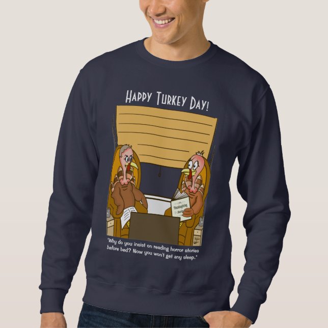 Recipes Manar Navy-Blue Sweatshirt (Framsida)