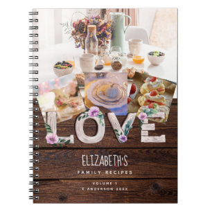 RECIPES - Möhippa Newlyweds Photo Family Anteckningsbok