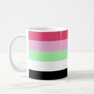 Recipromantiska Prideflagga Kaffemugg