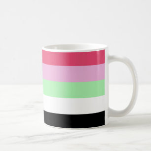 Recipromantiska stolthetsflagga kaffemugg