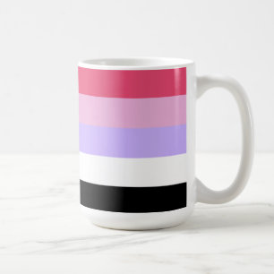 Reciprosexual Pride Flagga Kaffemugg