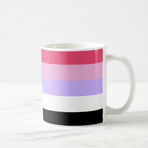 Reciprosexual Pride Flagga Kaffemugg